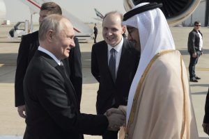 V. Putinas atvyko vizito į Saudo Arabiją