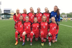 19-mečių merginų futbolo rinktinė stos į kovą dėl Baltijos taurės