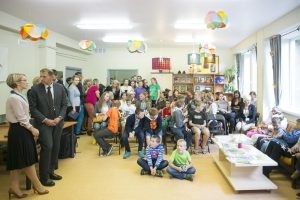 Atnaujintas dienos centras džiugins Naujininkų vaikus