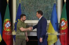 Ukraina pasirašė saugumo sutartį su Portugalija