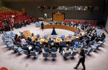 JT Saugumo Taryba atmetė Rusijos pasiūlytą rezoliuciją dėl ginklų kosmose