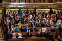 Ispanijos parlamentas patvirtino prieštaringai vertinamą amnestiją katalonų separatistams