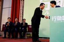 Taivano išrinktasis prezidentas prieš inauguraciją pristatė ministrų kabineto narius