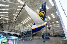„Ryanair“ vadovas Kauno oro uoste atidarys išplėstą orlaivių priežiūros bazę