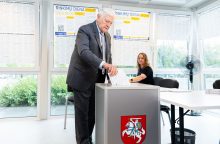 EP rinkimuose balsavęs V. Adamkus: pasirinkimas buvo labai aiškus