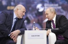 V. Zelenskis: kitas V. Putino tikslas – Baltarusija